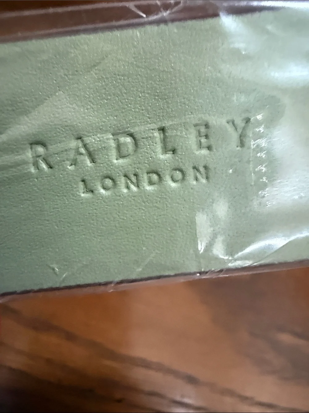 RADLEY LONDON Adjustable Dark Brown Leather Belt with Gold Buckle.
